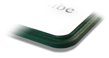 Border Close Up - Prestige Name Badge