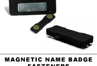 magnetic name badge fasteners