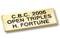 Metal Name Badge - B11